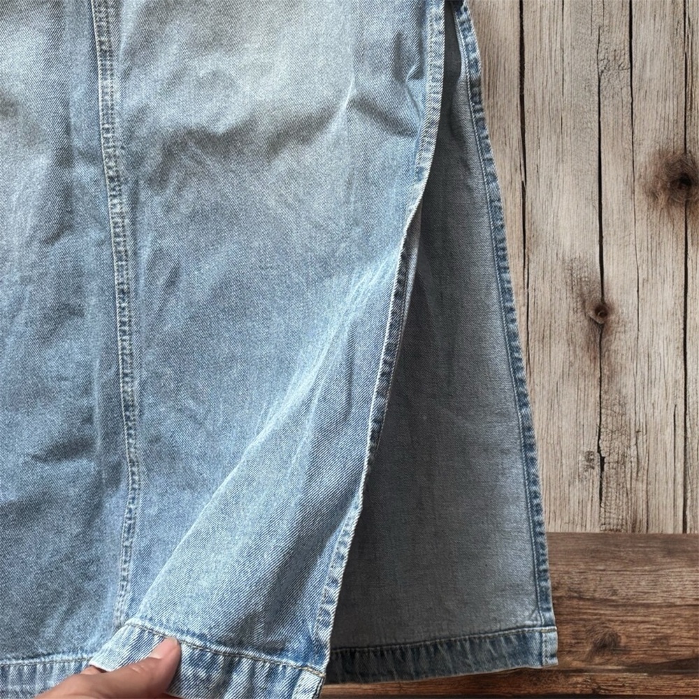 Rebecca Minkoff Side slit denim skirt Size 4 - Picture 4 of 4